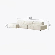 Luxury Sectional Minimalistic Corner Sofa Set-MinimalisticDecor.com