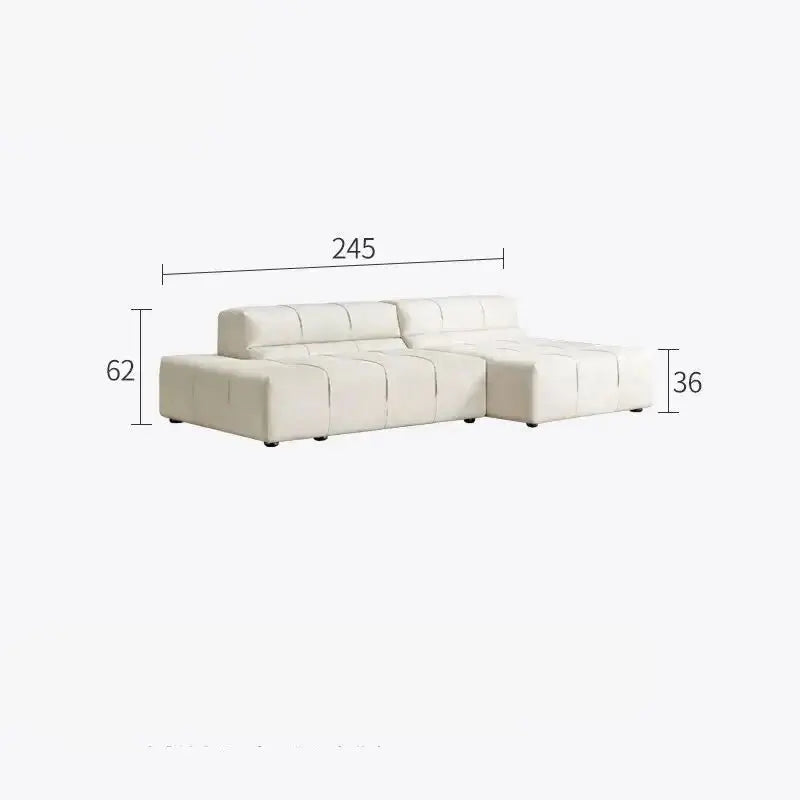 Luxury Sectional Minimalistic Corner Sofa Set-MinimalisticDecor.com