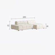 Luxury Sectional Minimalistic Corner Sofa Set-MinimalisticDecor.com