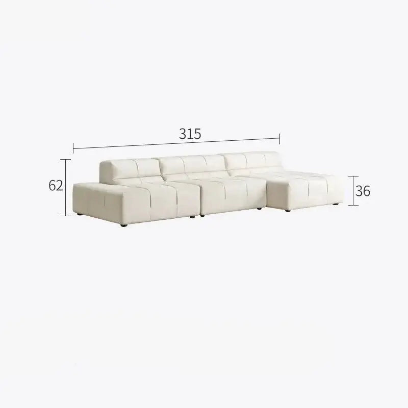 Luxury Sectional Minimalistic Corner Sofa Set-MinimalisticDecor.com