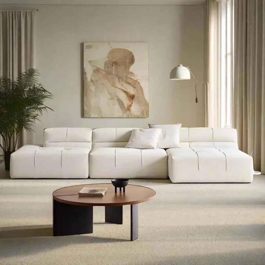 Luxury Sectional Minimalistic Corner Sofa Set-MinimalisticDecor.com