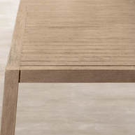 Luxury Teak Solid Wood Outdoor Dining Set-MinimalisticDecor.com
