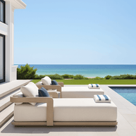Luxury Teak Solid Wood Outdoor Furniture-MinimalisticDecor.com