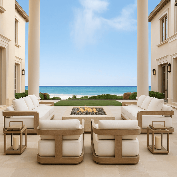 Luxury Teak Solid Wood Outdoor Furniture-MinimalisticDecor.com
