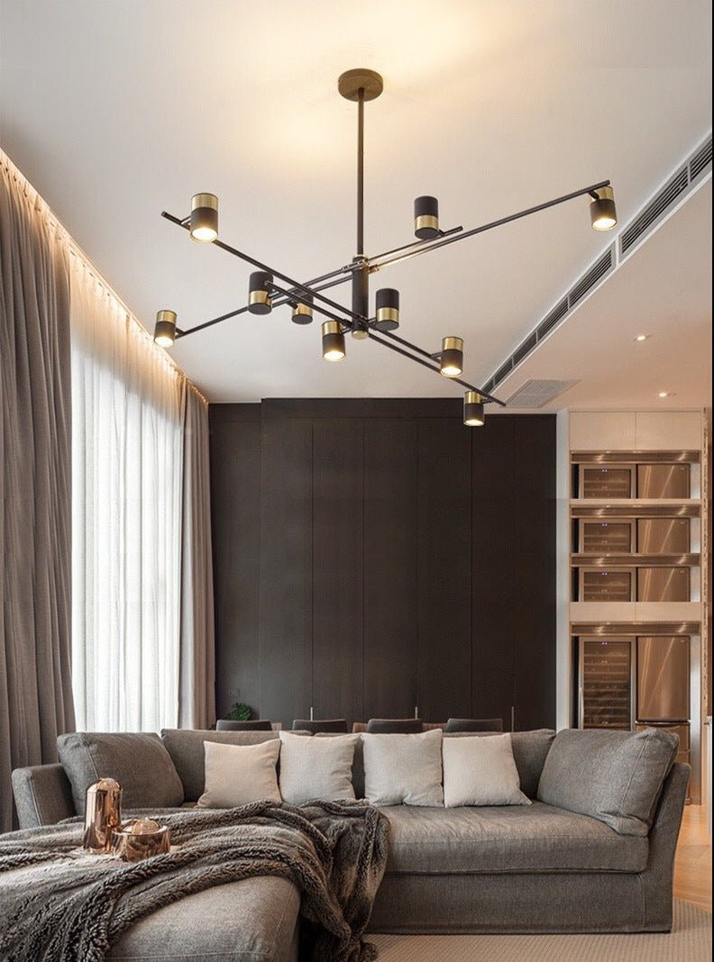 Lynx Design Chandelier: Rotatable Sputnik Chandelier-MinimalisticDecor.com