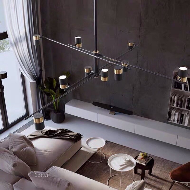 Lynx Design Chandelier: Rotatable Sputnik Chandelier-MinimalisticDecor.com