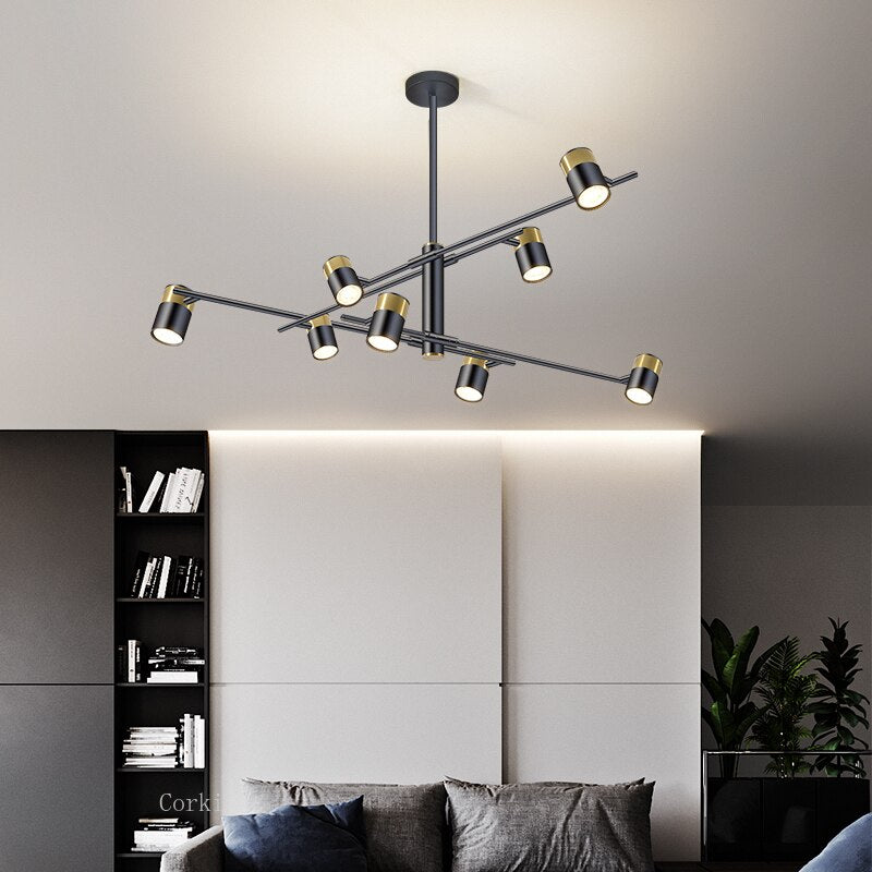Lynx Design Chandelier: Rotatable Sputnik Chandelier-MinimalisticDecor.com