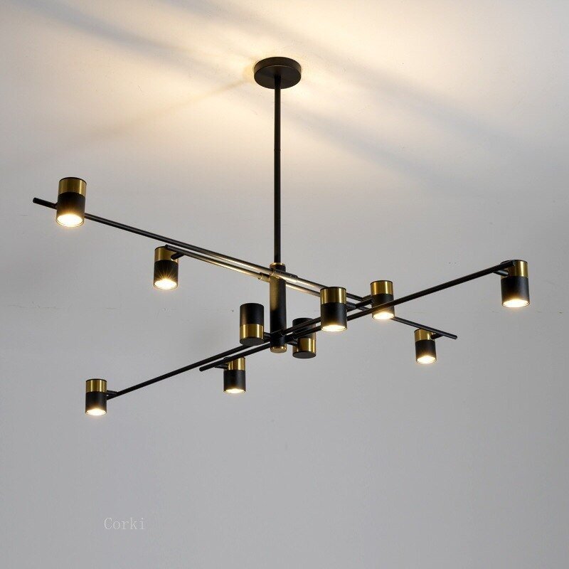 Lynx Design Chandelier: Rotatable Sputnik Chandelier-MinimalisticDecor.com
