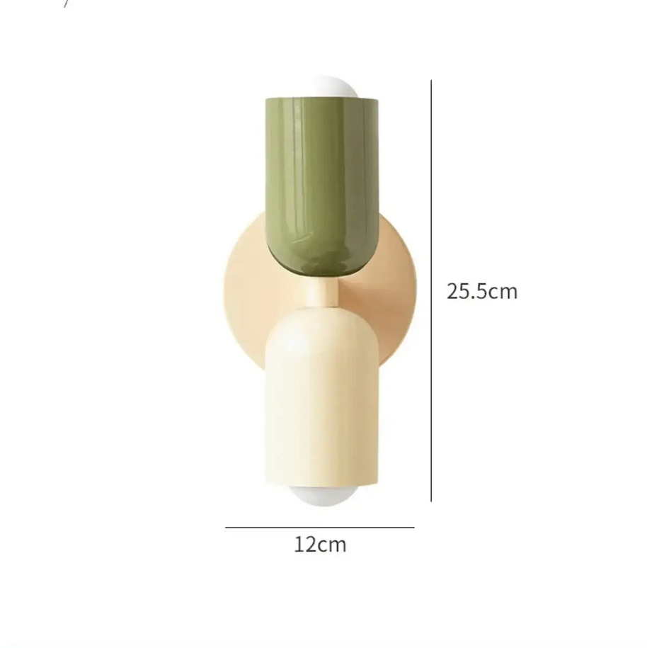 Macaron Theme Wall Lights for Bedroom-MinimalisticDecor.com