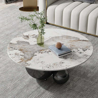 Marble Coffee Table Globe Balls Design-MinimalisticDecor.com