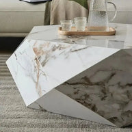 Marble Diamond Designer Coffee Table-MinimalisticDecor.com