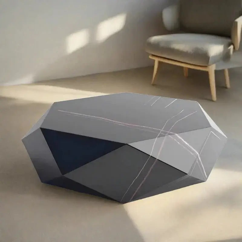 Marble Diamond Designer Coffee Table-MinimalisticDecor.com