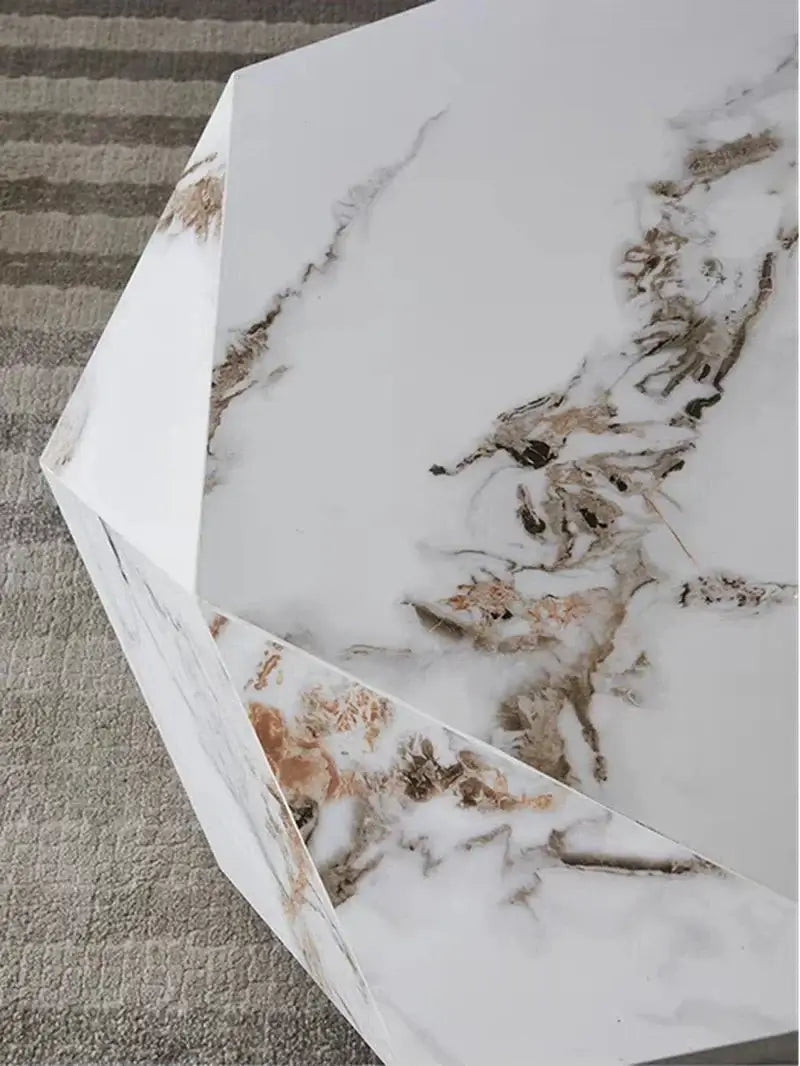 Marble Diamond Designer Coffee Table-MinimalisticDecor.com