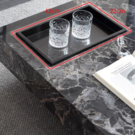 Marble Gloss Coffee Table-MinimalisticDecor.com