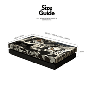 Marble Gloss Rectangular Coffee Table-MinimalisticDecor.com