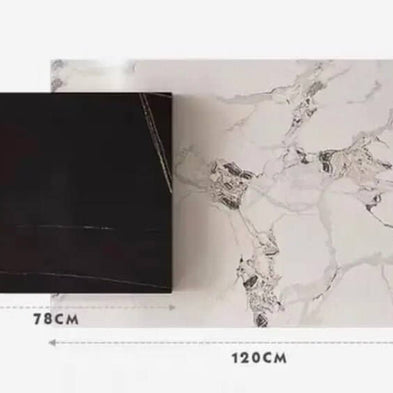 Marble rectangular luxury stone coffee table-MinimalisticDecor.com