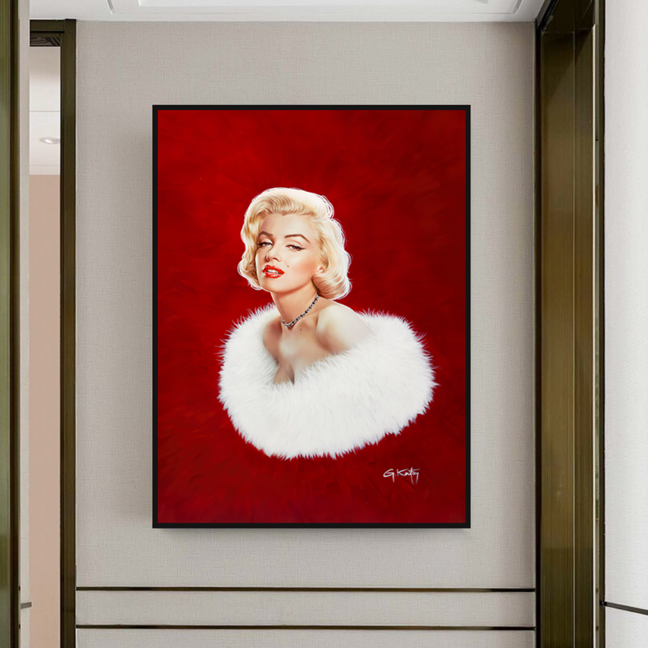 Marilyn Monroe Canvas Poster - High-Quality Artprint-MinimalisticDecor.com