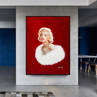 Marilyn Monroe Canvas Poster - High-Quality Artprint-MinimalisticDecor.com