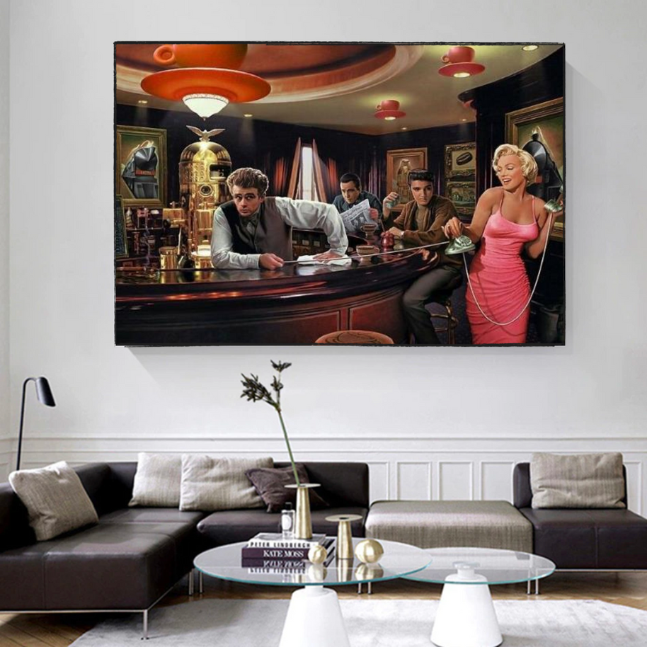 Marilyn Monroe Canvas Wall Art – Captivating Collection-MinimalisticDecor.com
