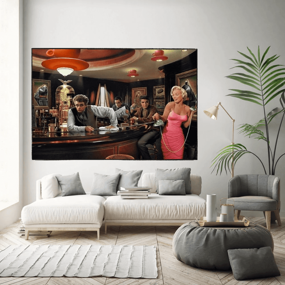 Marilyn Monroe Canvas Wall Art – Captivating Collection-MinimalisticDecor.com