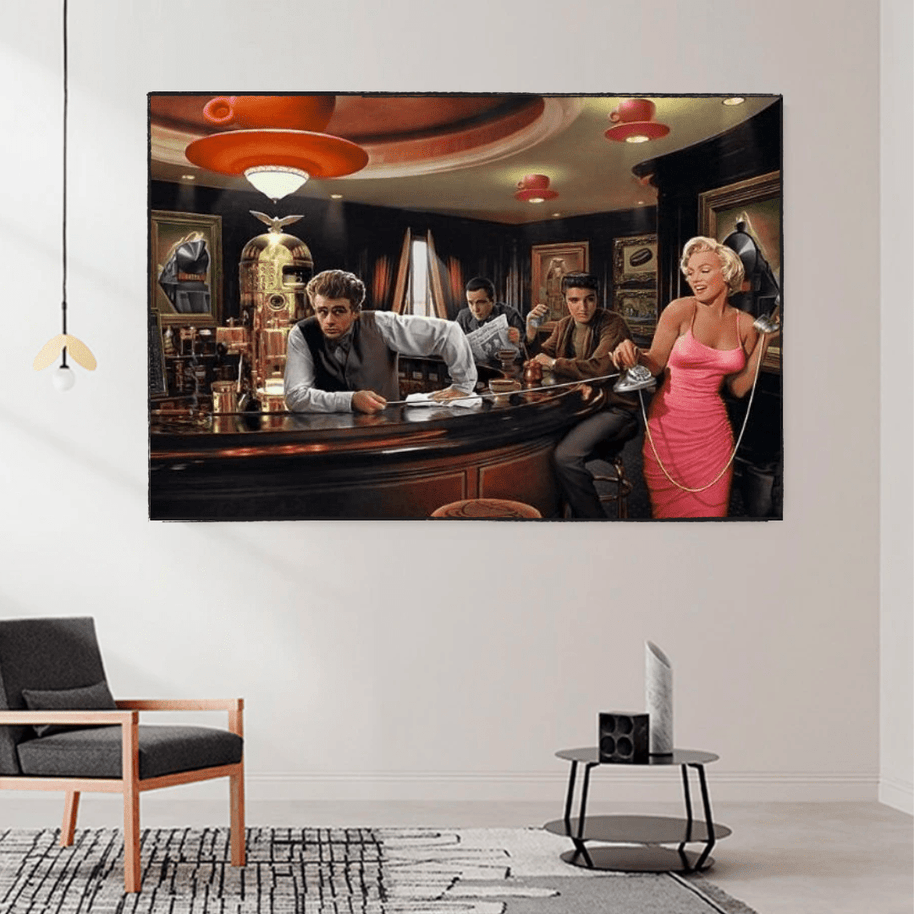 Marilyn Monroe Canvas Wall Art – Captivating Collection-MinimalisticDecor.com