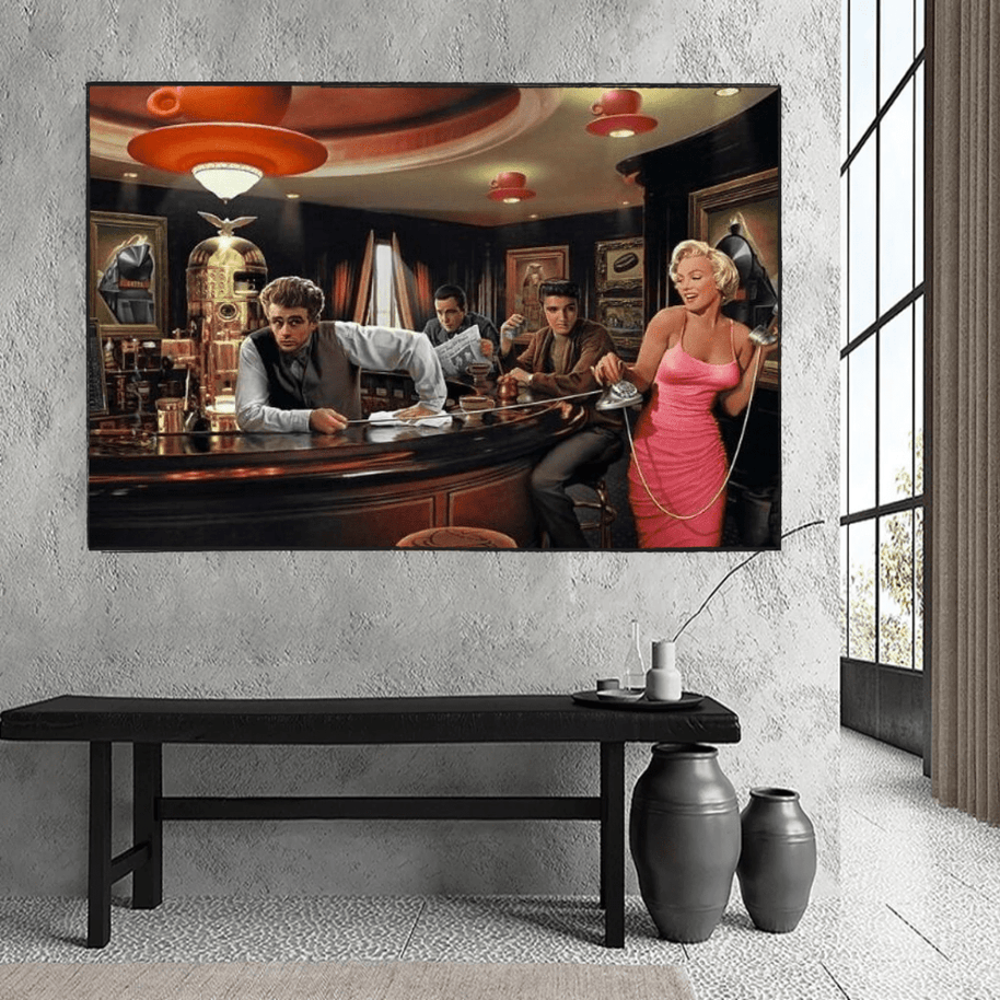 Marilyn Monroe Canvas Wall Art – Captivating Collection-MinimalisticDecor.com