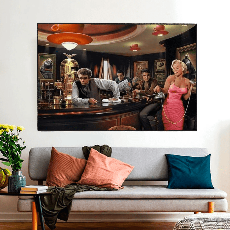 Marilyn Monroe Canvas Wall Art – Captivating Collection-MinimalisticDecor.com