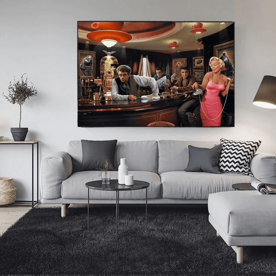 Marilyn Monroe Canvas Wall Art – Captivating Collection-MinimalisticDecor.com