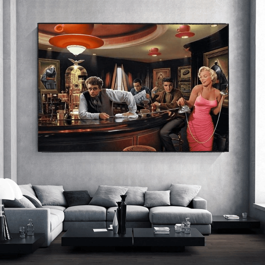 Marilyn Monroe Canvas Wall Art – Captivating Collection-MinimalisticDecor.com