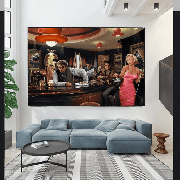 Marilyn Monroe Canvas Wall Art – Captivating Collection-MinimalisticDecor.com