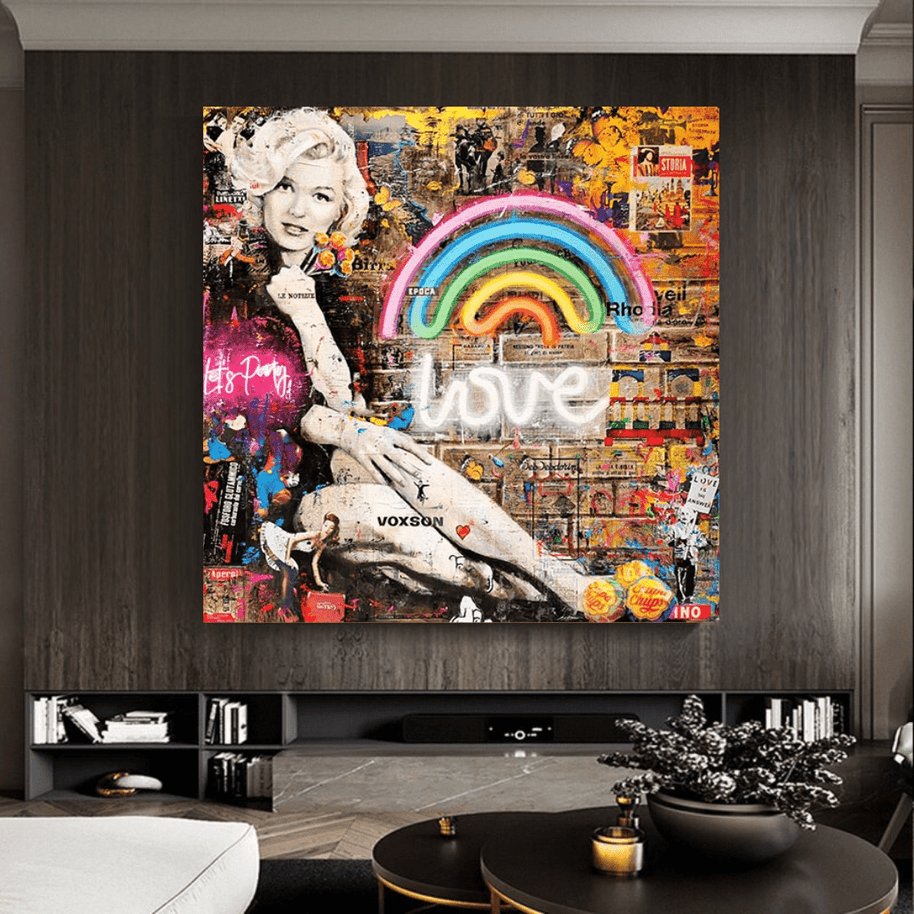 Marilyn Monroe Canvas Wall Art - Exquisite Decor Solution-MinimalisticDecor.com