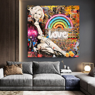 Marilyn Monroe Canvas Wall Art - Exquisite Decor Solution-MinimalisticDecor.com