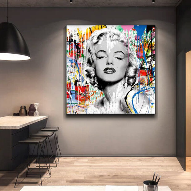 Marilyn Monroe Pop Art: Captivating Vintage-Inspired Prints-MinimalisticDecor.com