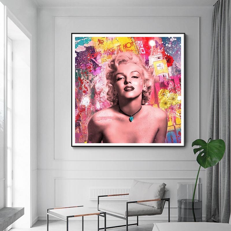 Marilyn Monroe Pop Icon Wall Art: Celebrate the Legend-MinimalisticDecor.com