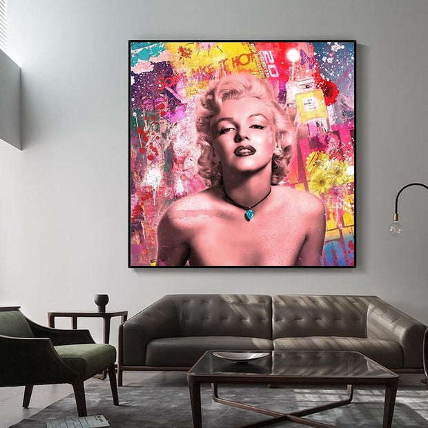 Marilyn Monroe Pop Icon Wall Art: Celebrate the Legend-MinimalisticDecor.com