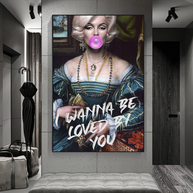 Marilyn Monroe Street Pop Wall Art – Unique Décor-MinimalisticDecor.com