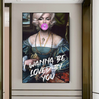Marilyn Monroe Street Pop Wall Art – Unique Décor-MinimalisticDecor.com