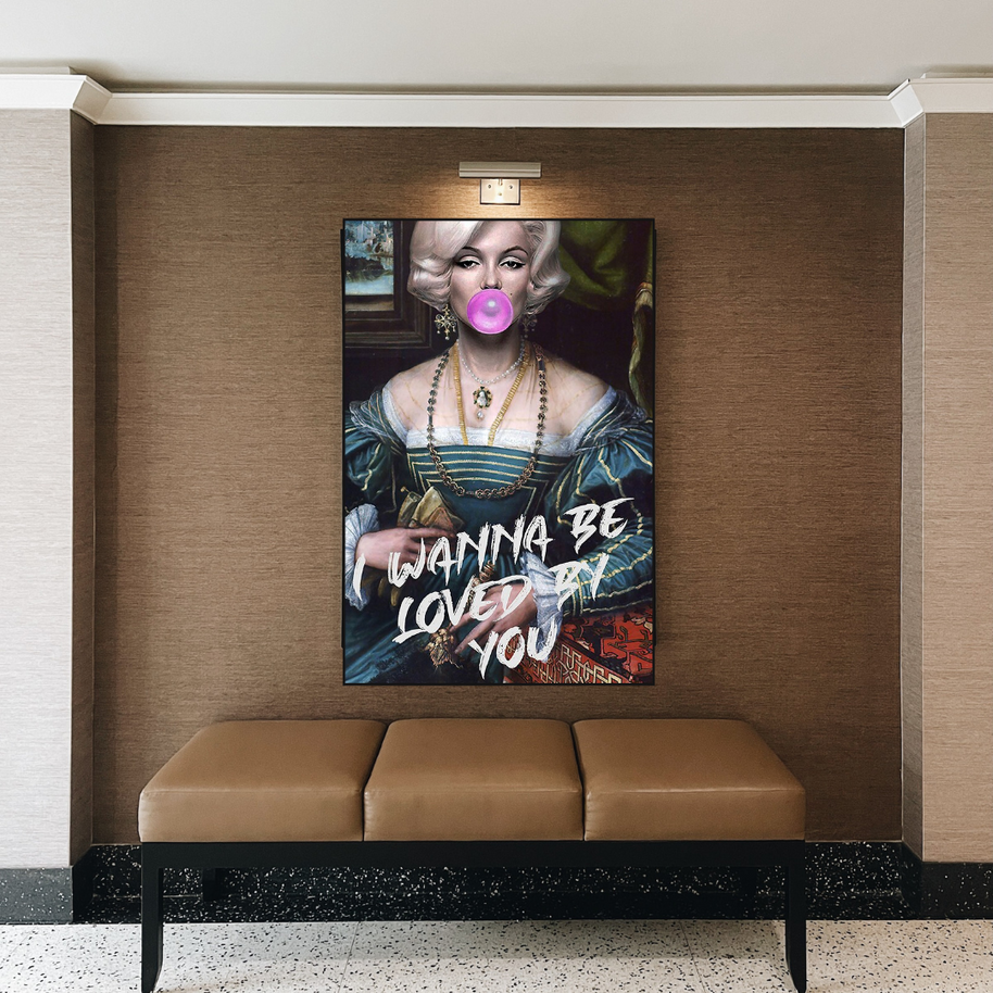 Marilyn Monroe Street Pop Wall Art – Unique Décor-MinimalisticDecor.com