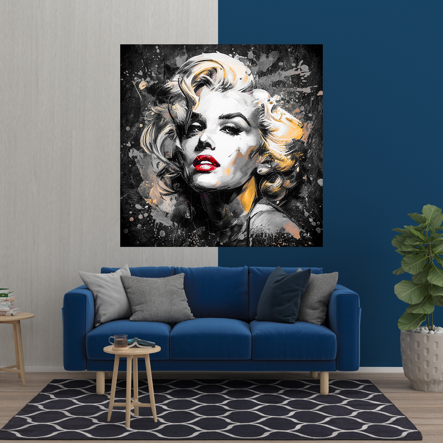 Marilyn Monroe Wal Art – Captivating Prints for Walls-MinimalisticDecor.com