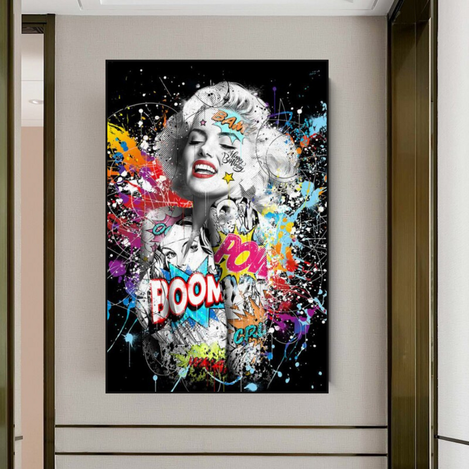 Marilyn Pop Art: Explore the Vibrant World of Marilyn Monroe-MinimalisticDecor.com