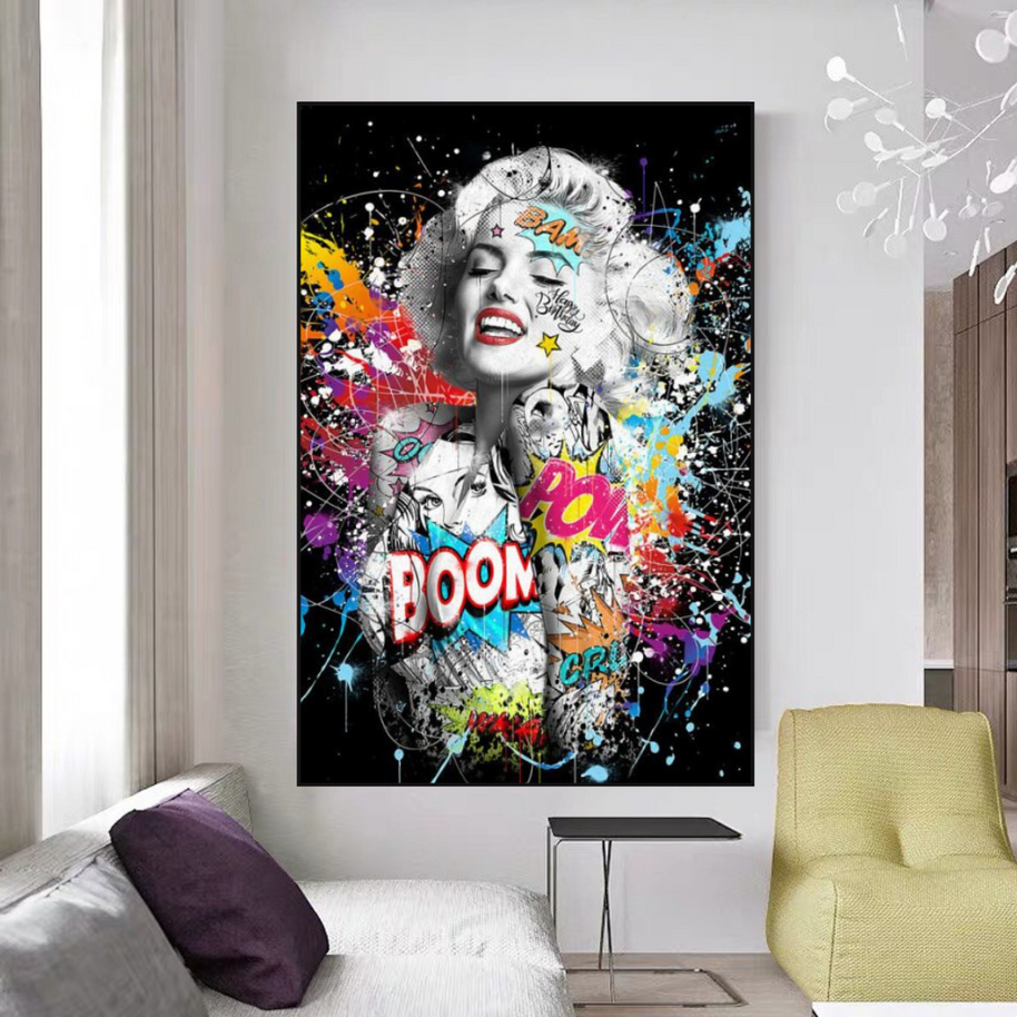 Marilyn Pop Art: Explore the Vibrant World of Marilyn Monroe-MinimalisticDecor.com