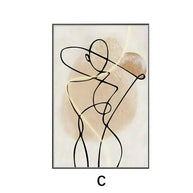Matisse Abstract Art LED Wall Mounted Light-MinimalisticDecor.com