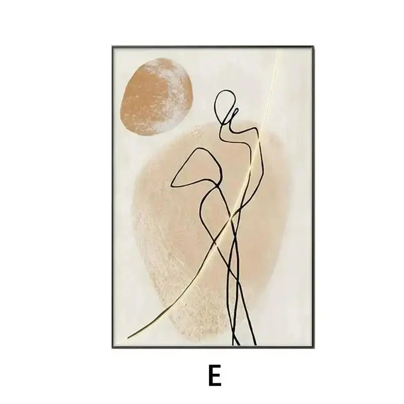 Matisse Abstract Art LED Wall Mounted Light-MinimalisticDecor.com