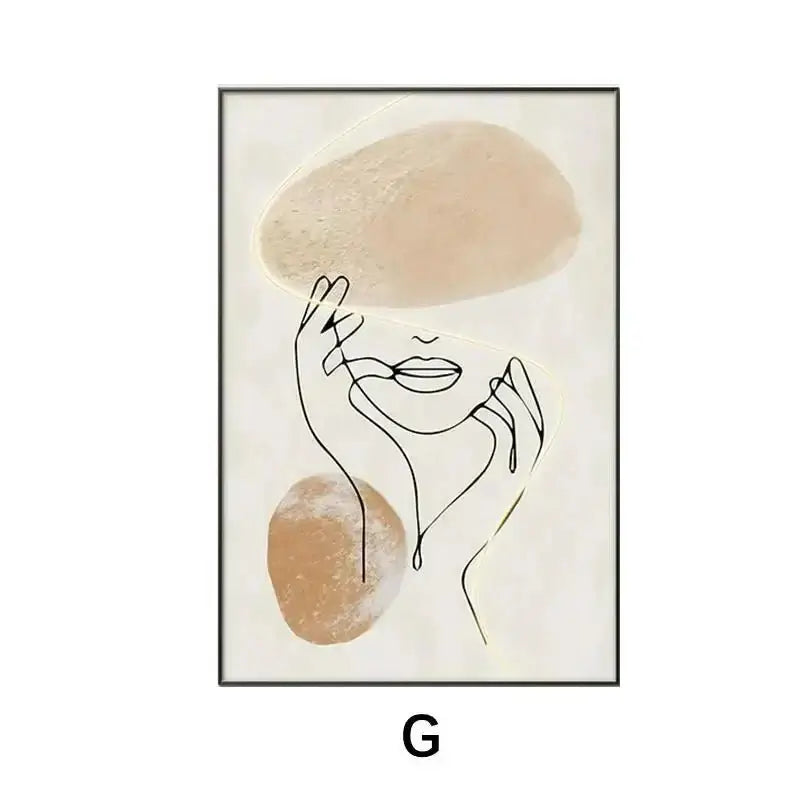 Matisse Abstract Art LED Wall Mounted Light-MinimalisticDecor.com