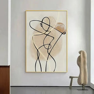 Matisse Abstract Art LED Wall Mounted Light-MinimalisticDecor.com