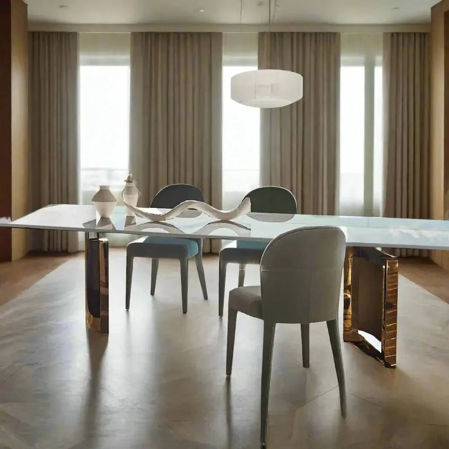 Mesa Elegant Luxury Dining Table-MinimalisticDecor.com