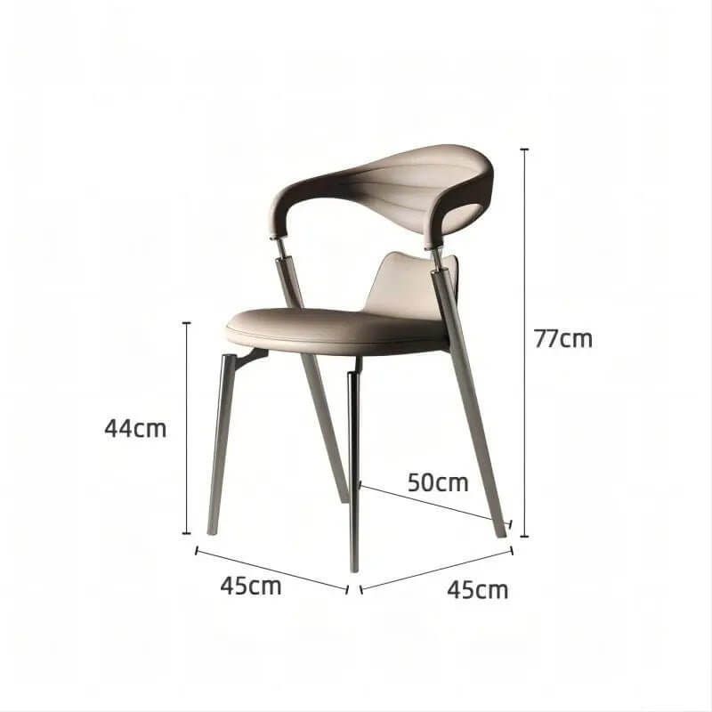 Mesas Ergonomic Dining Chair-MinimalisticDecor.com