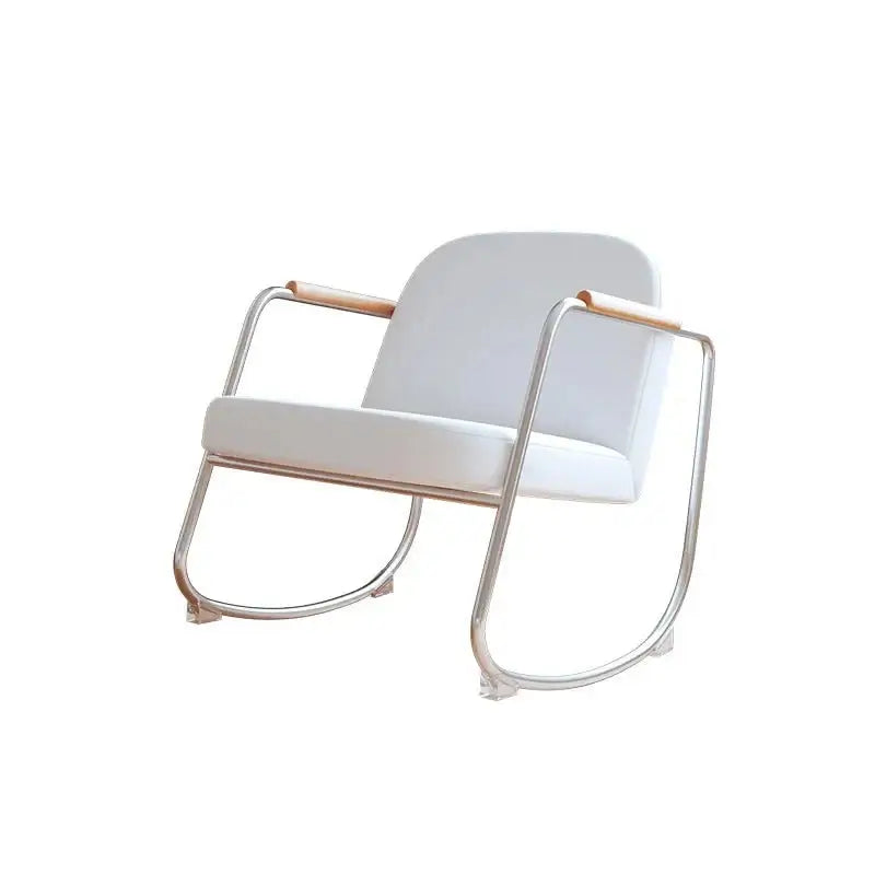 Metal Minimalist Rocking Lounge Chair - Modern Style-MinimalisticDecor.com