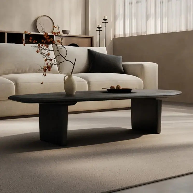 Mid Century Black Smoked Oak Wood-MinimalisticDecor.com