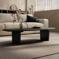 Mid Century Black Smoked Oak Wood-MinimalisticDecor.com